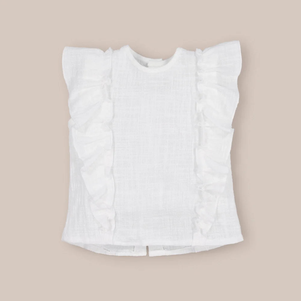 BLUSA VOLANTE TRAMA